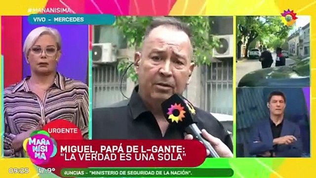 Miguel Angel Prosi, el padre de L-Gante, contó cómo es el vínculo con su hijo
