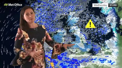 Wednesday evening forecast 29/11/2023