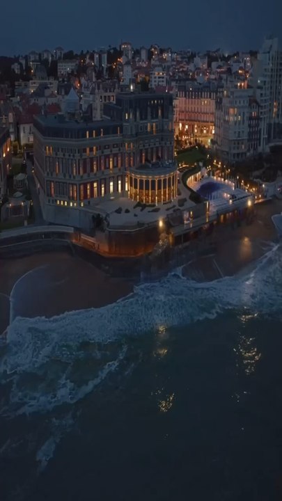 SUBLIME fin de journee sur Biarritz