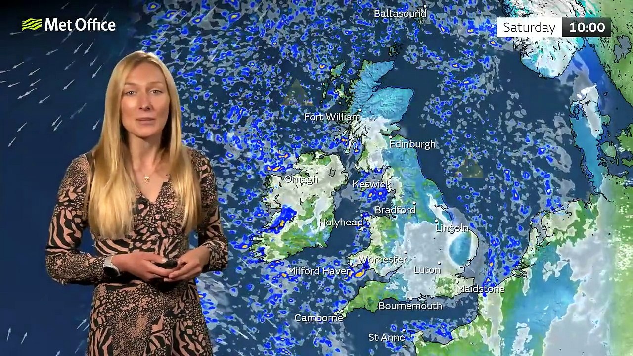 Friday evening forecast 01/12/23
