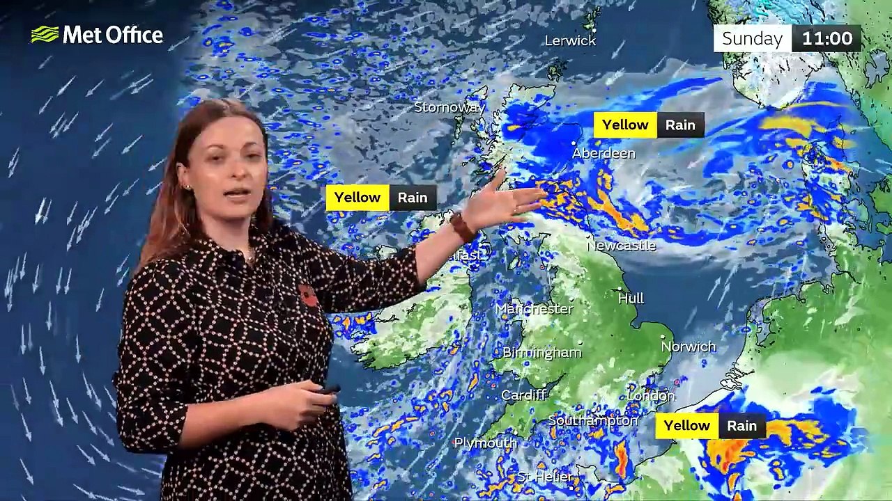 Saturday evening forecast 28/10/23