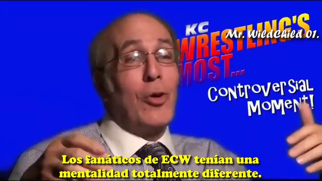 Luchadores hablan de la crucifixión en ECW. (Subtitulado en Español.)