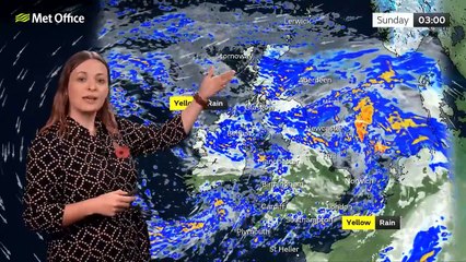 Saturday afternoon forecast 28/10/23