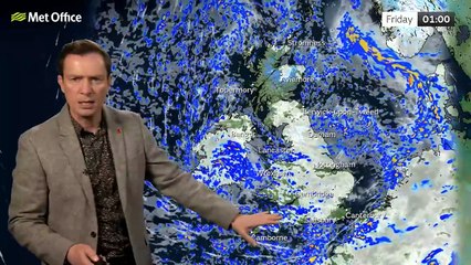 Thursday evening forecast 09/11/23