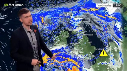 Wednesday afternoon forecast 01/11/23