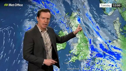 Met Office Tuesday Morning Weather Forecast 05/03/2024