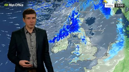 Thursday evening forecast 01/01/24