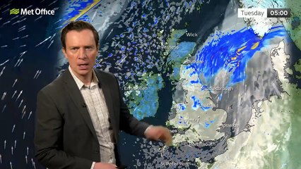 Tuesday morning forecast 30/01/24