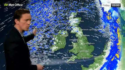 Friday morning forecast 26/01/24