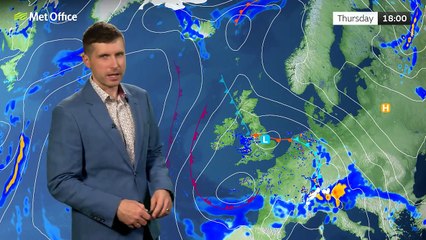 Met Office Thursday Evening Weather Forecast 16/05/2024