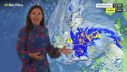 Met Office Tuesday evening weather forecast 21/05/2024