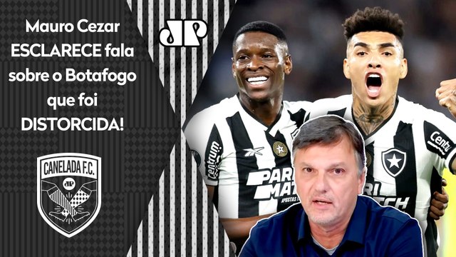 EU NÃO TENHO NADA CONTRA o Botafogo e a SAF! O que EU FALEI foi... Mauro Cezar ESCLARECE TUDO!