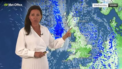 Met Office Tuesday evening weather forecast 16/04/2024