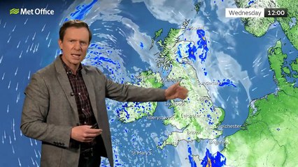 Met Office Tuesday Evening Weather Forecast 30/04/2024