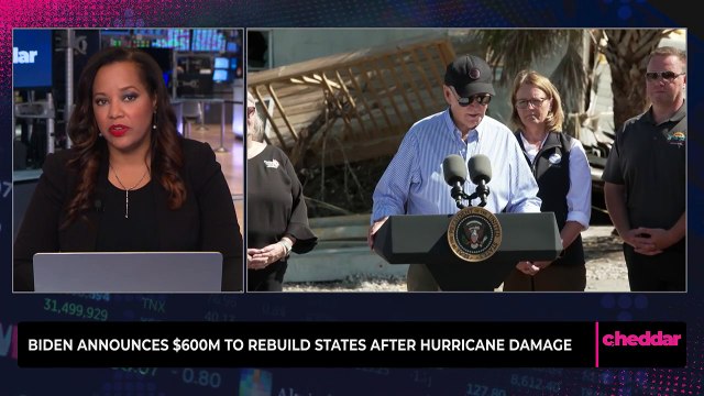 Biden Announces $600M to Rebuild States After Hurricane Damage