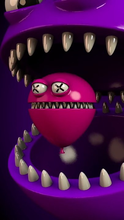 THE PERFECT LOOP DOES NOT EXI—  @thelovelyhorrorshow #asmr #satisfying #shorts  #animation #cgi (1)