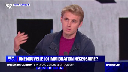 Loi immigration: "Le gouvernement cherche à tout prix à essayer de répondre aux aspirations (du) RN", pour Antoine Laurent (ancien marin-sauveteur)