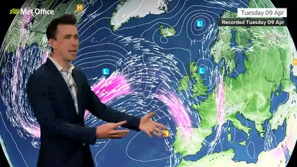 Met Office 14 Day Weather Outlook 09/04/2024