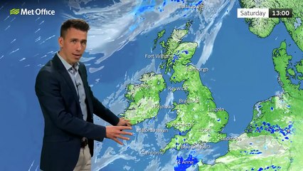 Met Office Saturday morning weather forecast 18/05/2024