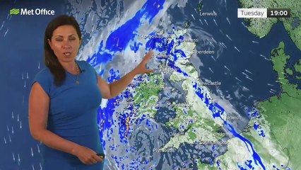 Met Office Tuesday Evening Weather Forecast 14/05/2024