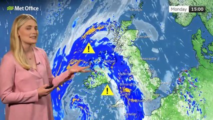 Met Office Sunday evening weather forecast 12/05/2024