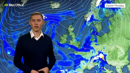 Met Office Friday Evening Weather Forecast 29/03/2024