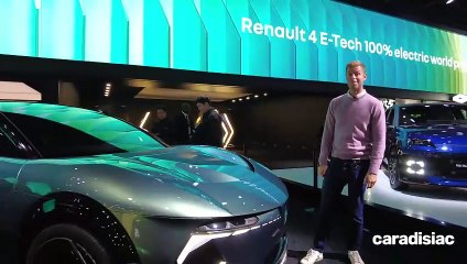 La Renault Emblème, une voiture de rêve ? En direct du salon de Paris 2024