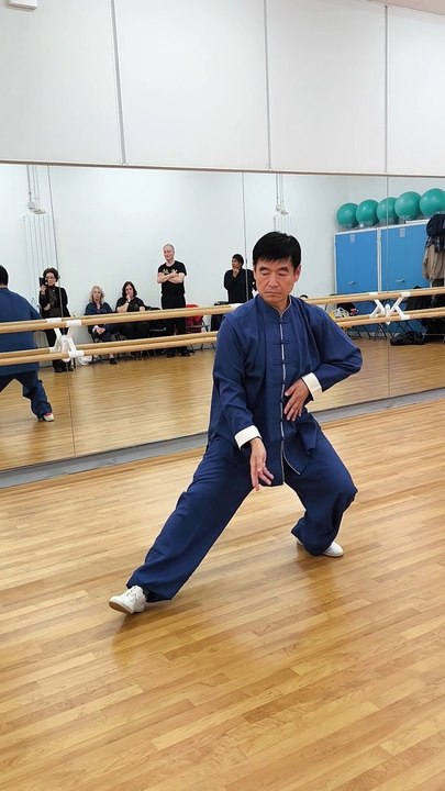 Démonstration de Xinyl tai ji par Maître Zhang
