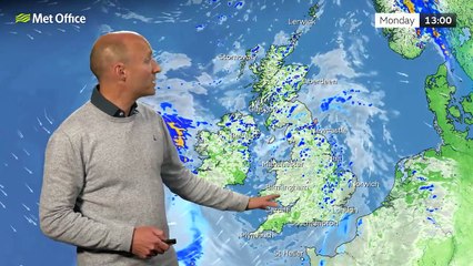 Met Office Sunday Evening Weather Forecast 21/07/2024