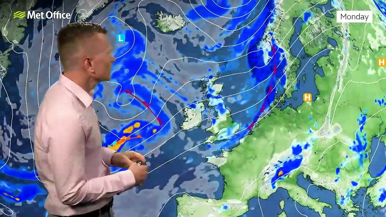 Met Office Saturday Afternoon Weather Forecast 24/08/2024