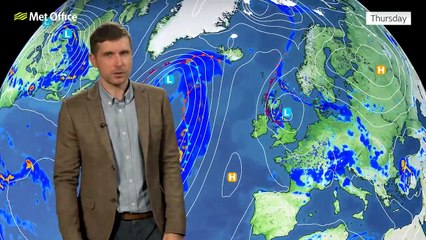 Met Office Thursday Afternoon Weather Forecast 23/05/2024