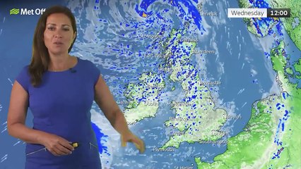 Met Office Tuesday evening weather forecast 06/08/2024
