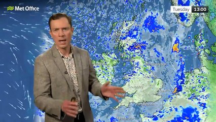 Met Office Tuesday morning weather forecast 24/09/2024