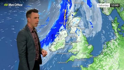 Met Office Friday Evening Weather Forecast 13/09/2024