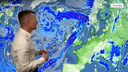 Met Office Sunday Evening Weather Forecast 25/08/2024