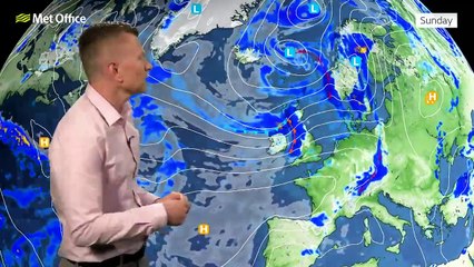Met Office Saturday Evening Weather Forecast 24/08/2024