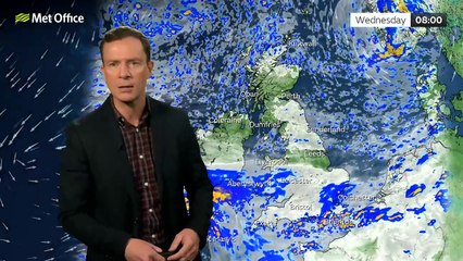 Met Office Tuesday evening weather forecast 24/09/2024