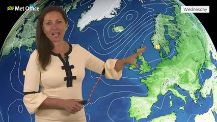 Met Office Wednesday morning weather forecast 18/09/2024