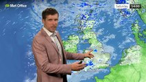 Met Office Saturday Morning Weather Forecast 10/08/2024