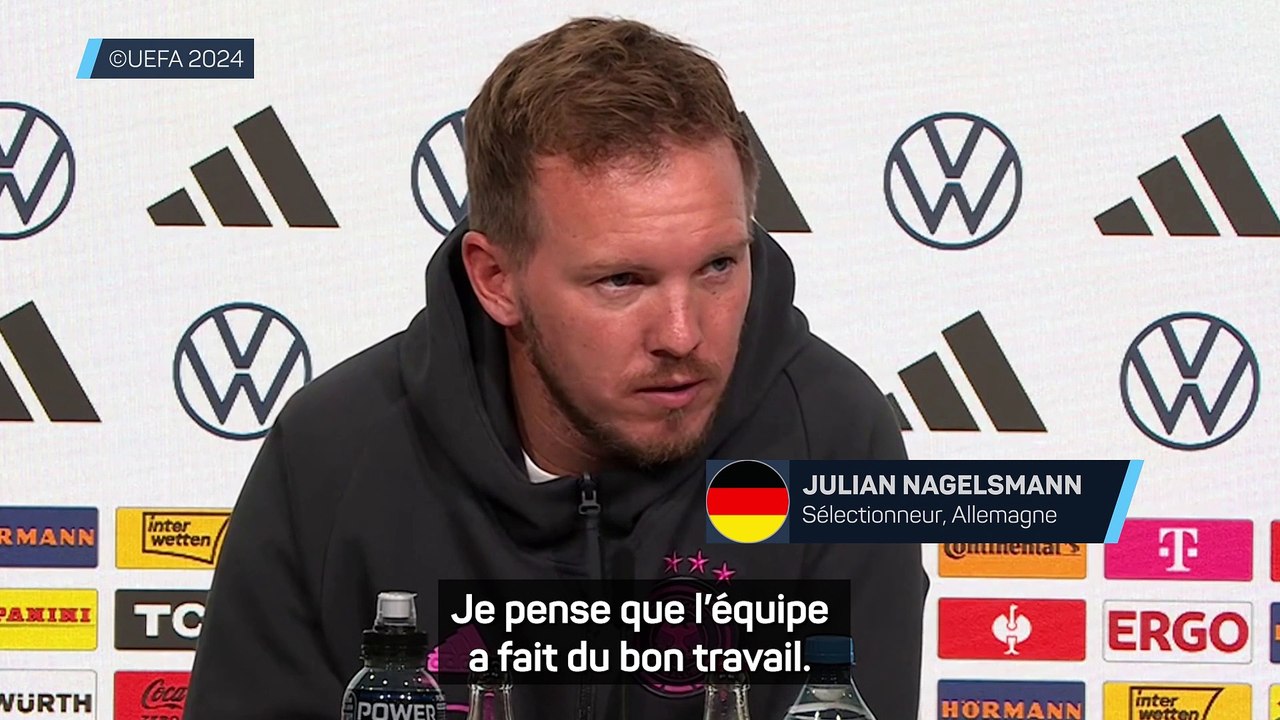 Nagelsmann : “Je ne sais pas si nous travaillerons ensemble au-delà de 2026”
