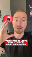 Voir les prix de vente des biens immobiliers