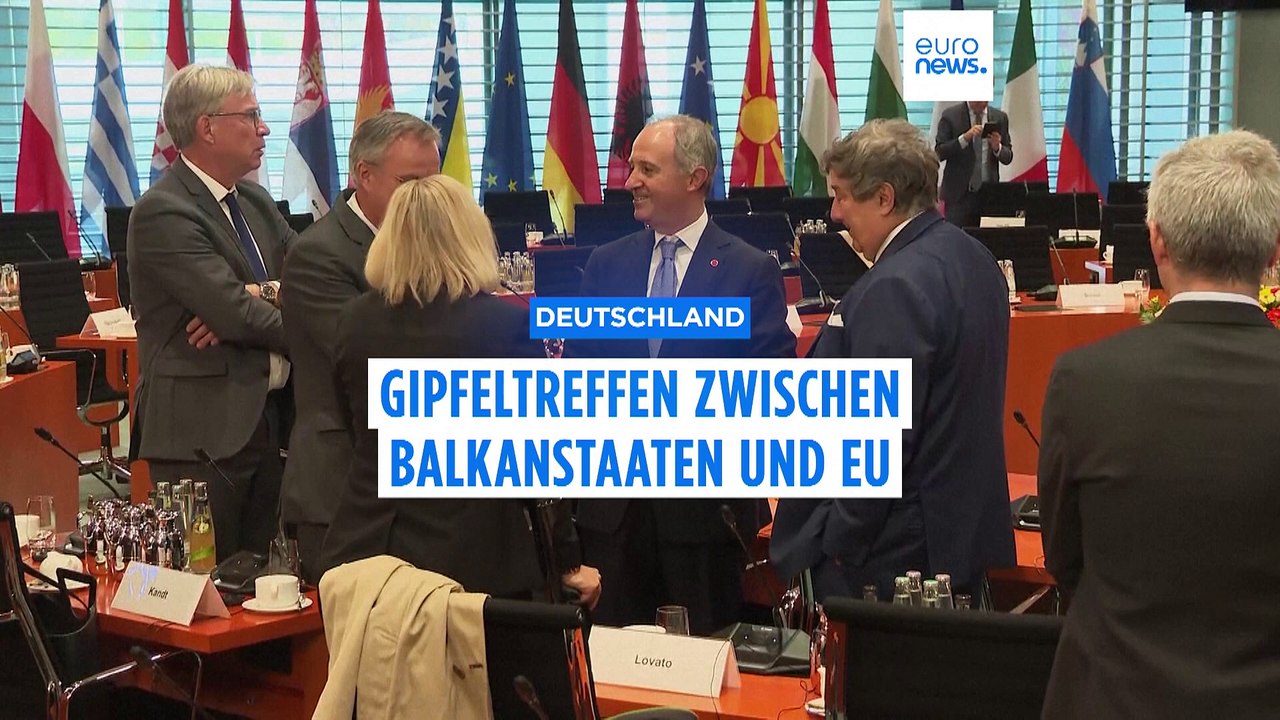 Gipfeltreffen zwischen Balkanstaaten und EU