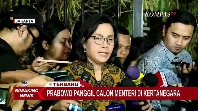 Sri Mulyani Buka Suara usai Ketemu Prabowo, Diminta jadi Menteri Keuangan