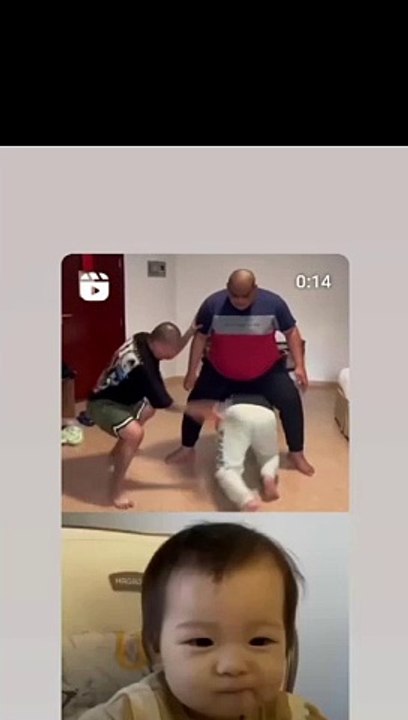 Baby laughter