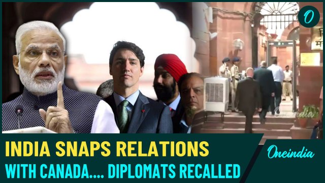 Justin Trudeau Humiliated! India Bashes Canadian PM Over Nijjar Killing, Diplomats Called Back|VIDEO