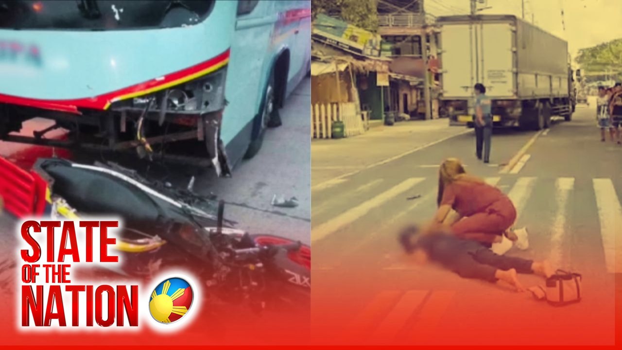 73-anyos na babae, patay nang mabundol ng ambulansya habang tumatawid | SONA