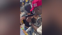 Antonio Brown surprised by fan's bizarre request for his autograph