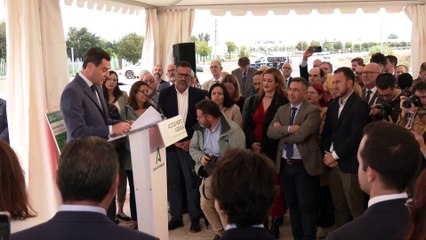 Download Video: Junta inaugura el viaducto de Pago de Enmedio en Sevilla, que beneficiará a 100.000 habitantes