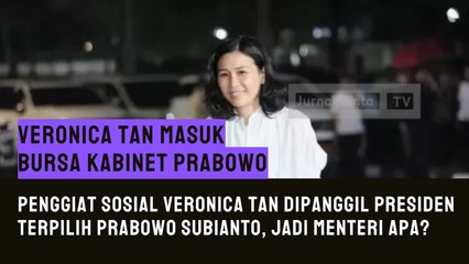 Penggiat Sosial Veronica Tan Dipanggil Presiden Terpilih Prabowo Subianto, Jadi Menteri Apa?