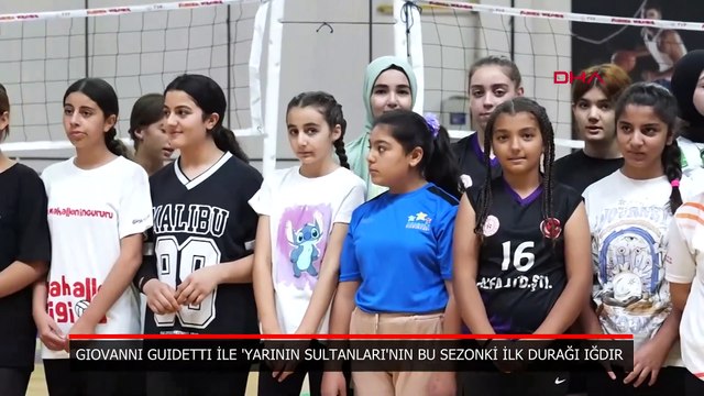 Giovanni Guidetti ile 'Yarının Sultanları'nın bu sezonki ilk durağı Iğdır